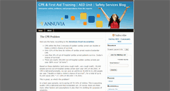 Desktop Screenshot of blog.annuvia.com