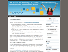 Tablet Screenshot of blog.annuvia.com